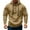 01 Khaki, variant on Black Hoodie Men,Solid Color Button Up Raglan Sleeve Hoodie Casual Comfortable Lightweight for Streetwear,Pullover,02 Grey,M