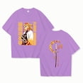 thumbnail image 5 of Camiseta de Anime Rengoku Kyoujurou Unisex, camiseta de manga corta con cuello redondo, camiseta informal de verano con estampado, 5 of 5