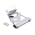 thumbnail image 4 of Puente de Cola de Guitarra CUTICAT Plateado para Archtop con Tornillos, 4 of 8