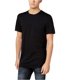 thumbnail image 2 of INC - Camiseta básica de longitud larga para hombre, color negro, talla mediana, 2 of 2