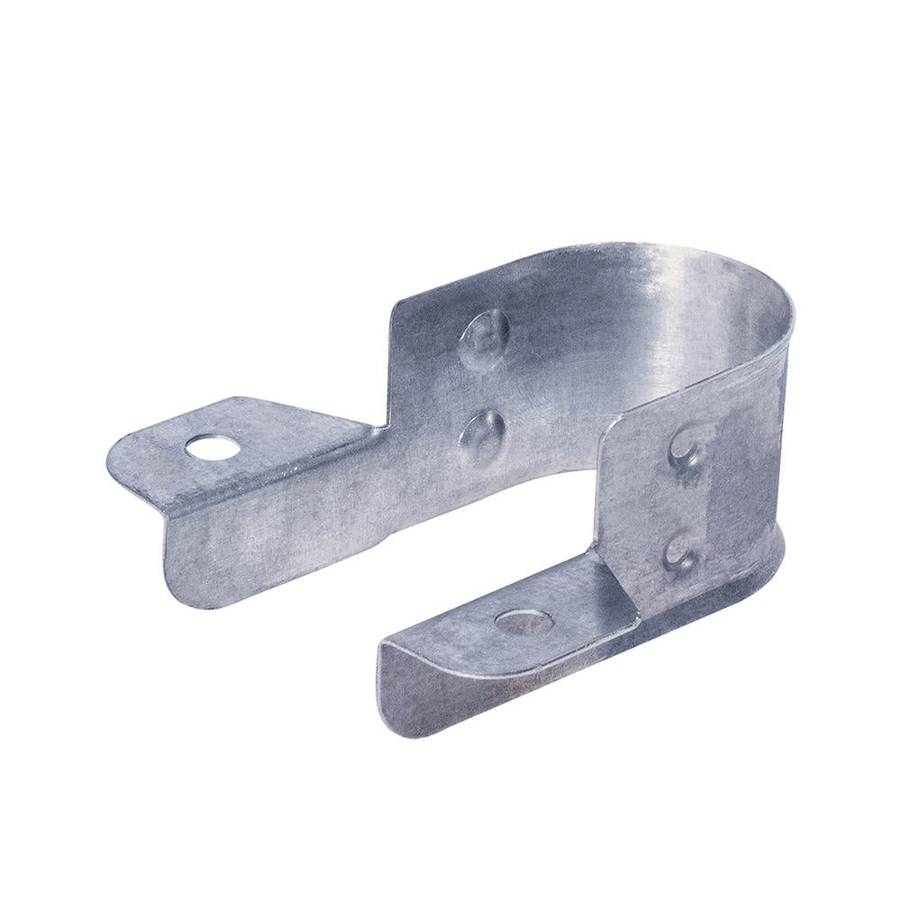 Highcraft 1-1/2 in. CPVC Side Mount Pipe Strap in Galvanized Steel (10-Pack)