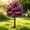 Purple, variant on Artificial Rhododendron Tree Outdoor Decorative Faux Flower Plants Stake for Garden Patio Yard Wedding Party Decor - Plastic Artificial Plants with Ground Insert