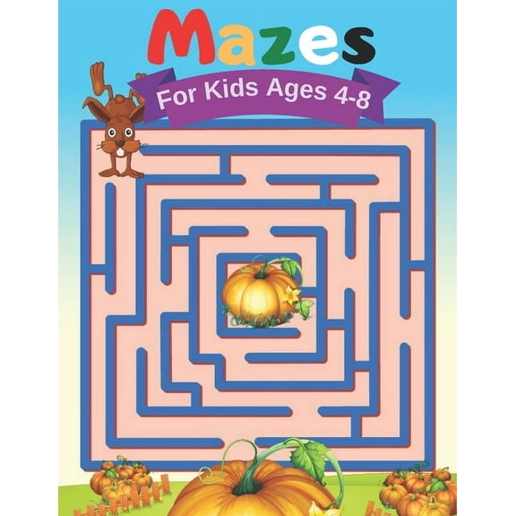 Mazes For Kids Ages 4-8: This maze book for kids Challenging (Paperback)