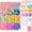 Glitz Spectrum - 360PCS, variant on Beetles Caramel Drift Press On Nails Kit, Short Square, 360 Pcs 12 Colors with Nail Glue, Adhesive Tabs & Nail Art Stickers