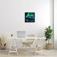thumbnail image 2 of Stupell Industries Urban Sports Car Neon Graffiti Transportation Painting Gallery Wrapped Canvas Print Wall Art, 2 of 5