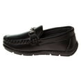thumbnail image 5 of Josmo Little Kids Boys Loafer Shoes, Charcoal Black, Size: 4, 5 of 6