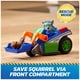 thumbnail image 4 of Auto de juguete Paw Patrol Rocky Rescue Recycler con 2 figuras, 4 of 9