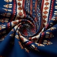 thumbnail image 5 of Womens Summer Printed Batwing Sleeve Top Chiffon Poncho Casual Loose Sheer Blouse Shirt Boho Graphic Shirt, 5 of 6