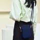 thumbnail image 5 of Dinheiro Bolso cuerpo mujer para celular, monedero verticalAzul oscuro, 5 of 5