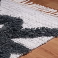 thumbnail image 5 of Superior Wakana Southwestern Wool Runner, 2’ 6" x 10', Charcoal, 5 of 5