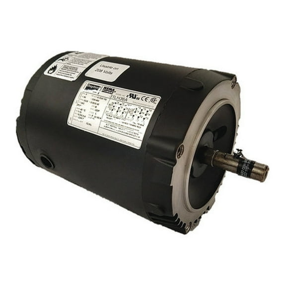 DAYTON 31LH36 3-Phase General Purpose Motor, 1/4 HP, 56C Frame, 230/460V AC Voltage, 3,520 Nameplate RPM