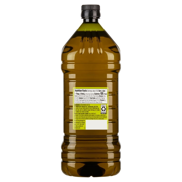Great Value Extra Virgin Olive Oil 51 fl oz for Salad Dressings