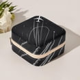 thumbnail image 5 of PhooArto Small Jewellery Box, Airplane Dashed Path Lines Portable Travel Mini Jewelry Case for Women Leather Ring Organizer, 5 of 5