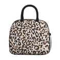thumbnail image 2 of Womens Beige and Black Of Leopard Print Lunch Box for Work,Insulated Lunch Bag for Women,Loncheras Para Mujer,Leakproof Adult Lunch Bag for Work,Beach,Travel,Picnic,Camping, 2 of 7