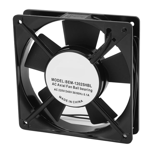 Ventilador axial ultra silencioso de gran potencia, 50 000 horas, con doble cojinete de bolas, para proyectos de ventilación y escape de bricolaje