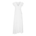 thumbnail image 4 of LOVZFMLL Robes Nouvelle Robe à Bretelles Sans Manches en Velours Côtelé Ample pour Femmes, 4 of 7