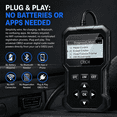 thumbnail image 5 of Professional OBD2 Scanner, Car Scanner Diagnostic Tool: Engine Fault Code Reader Scan Tool with Live Data/Freeze Frame for All OBDII Cars After 1996,Black, 5 of 9