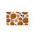 thumbnail image 2 of Máscara desechable de Halloween para adultos de 3 capas con patrón de fantasma de calabaza, 50 máscaras faciales festivas para hombres y mujeres con línea de nariz, 2 of 5