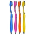 thumbnail image 4 of Colgate Zig Zag Charcoal Toothbrush, Adult Soft Toothbrushes, 6 Pack, 4 of 9