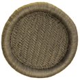 thumbnail image 2 of Natural Geo Moray Accent Stool - Handwoven Navy Green, 2 of 5