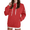 07# Red, variant on YDDIAN Hoodies for Women Oversized Long Sleeve Plain Drawstring Sweatshirt with Hood Winter Fashion Cute Hoodies with Pockets Beige XXL