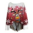 thumbnail image 4 of MHFRRA Sudadera con Capucha Sin Cabeza Atmosphere para Mujer Rojo, 4 of 4