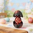 thumbnail image 7 of Elainilye Easter Bunny Figurine Broken Egg Shell Miniature Toy for Spring Party Favors Basket Stuffer Home Decor, 7 of 7
