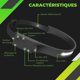 thumbnail image 3 of Linterna frontal LED 2 en 1 V2.0, recargable, resistente al agua con sensor de movimiento, USB para niños y adultos, correr, acampar, trotar, caminar, 3 of 4