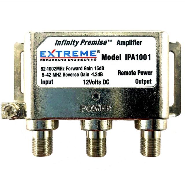 Extreme Broadband Infinity Premise Amplificador Color Plata IPA1001