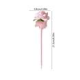 thumbnail image 3 of YiJuHui Artificial Rose Feather Pen, Decorative Ballpoint Pen with Flower Bouquet Design, Smooth Writing Holiday Gift Pen, Home Office Desk Decor Party Favor Writing Supplies, 3 of 6