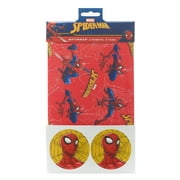 UK Greetings Marvel Spider-Man EC36Gift Wrap Pack Contains 2 Sheets & Tags Wrapping Paper