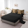 thumbnail image 5 of Homewish Deer Bear 7-Piece Twin Bedding Sets for Boys Girls,Bohemian Aztec Bedding Comforter Set,Retro Vintage Breathable Sheet Sets,Breathable Home Decor,Reversible, 5 of 8