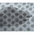 thumbnail image 4 of oneOone Viscose Chiffon Fabric Floral Block Printed Fabric 1 Yard 42 Inch Wide, 4 of 4