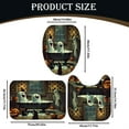 thumbnail image 2 of Fabric Shower Curtain Cloth, Shower Curtain Shower Curtain X1 (Multi-color-One Size), 2 of 7