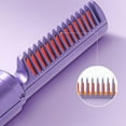 thumbnail image 5 of Victoriousact Latest Hairdressing Comb, Victorious Act Comb, Victoriouscat Hair Comb, Mini Dual Purpose Curling Iron, Rechargeable Mini Hair Straightener, 2-in-1 Portable Curling (Pink), 5 of 9
