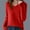 *Red, variant on ClodeEU Women Long Sleeve V Neck Sweater, Lightweight Casual Fall Sweaters Pullover Pink,Womens Plus XXL