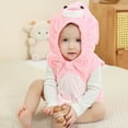 thumbnail image 2 of KAUOD Toddler Dinosaur Hoodie Rompers Plush Fleece Halloween Outfits 3 6 12 18 24 Months Baby Sleeveless Zip up Jumpsuits, 2 of 4