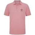 thumbnail image 2 of Men's Levelwear Light Pink Houston Astros Trail Bridal Rose Polo, 2 of 3