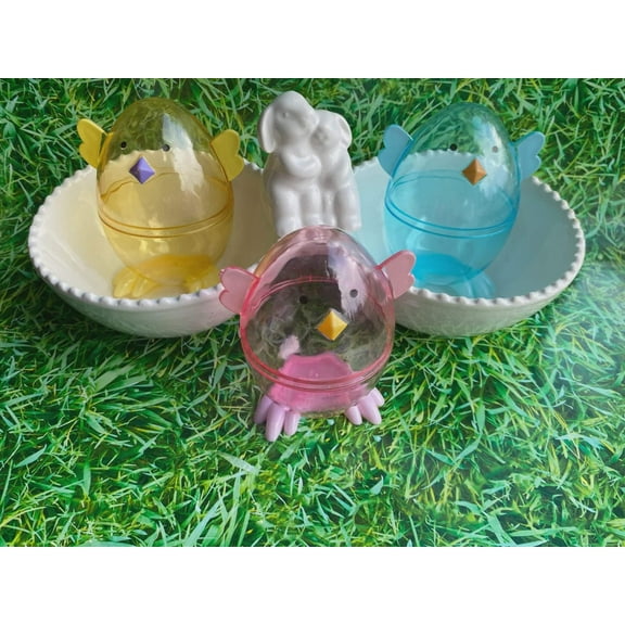 Plastic BUNNY Easter Eggs by Creatology