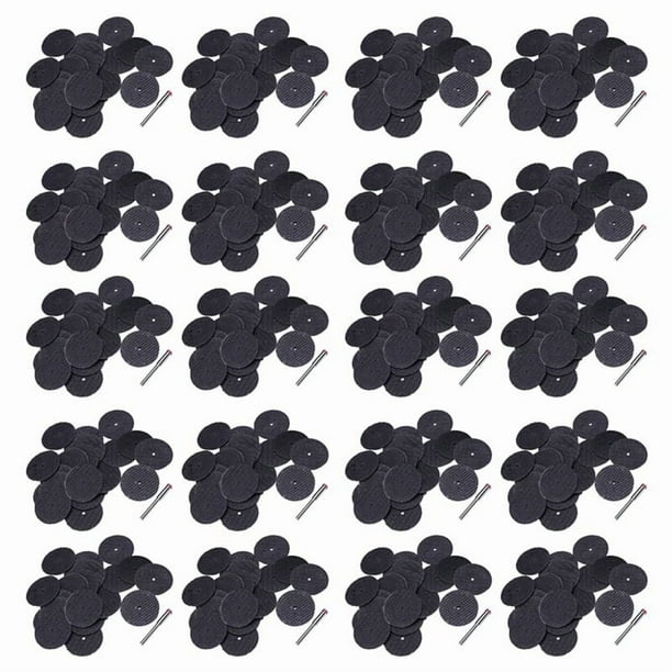 500Pzs Juego de Disco de Corte de Cuchillas 32mm Con Eje para Herramienta Giratoria
