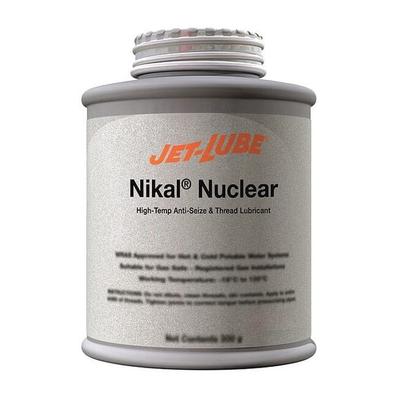 Jet-Lube Nuclear Grade Anti-Seize,1 lb.,BrshTp Cn 13504