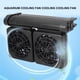 thumbnail image 3 of Mini ventilador de refrigeración ajustable para agricultura, herramienta de refrigeración silenciosa para tanque de peces de acuario, 3 of 9