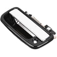 thumbnail image 5 of Front Left Exterior Door Handle Fits for Toyota Tacoma Driver Side Outer Door Handles Replace 69220-35020 (Black Plastic + Chrome), 5 of 5