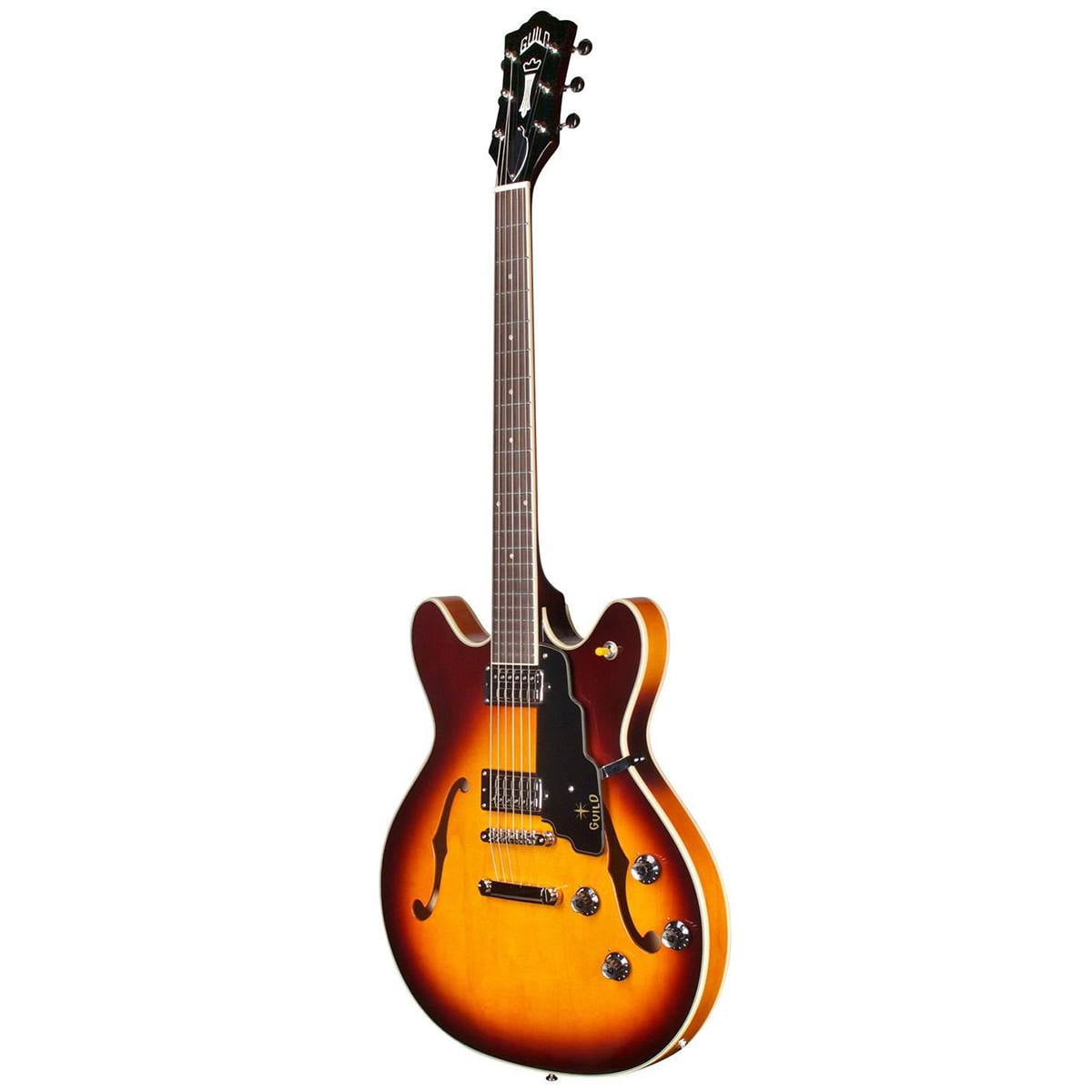 Guild Starfire IV ST Maple Semi-Hollow Electric Guitar (Vintage Sunburst) (Demo)