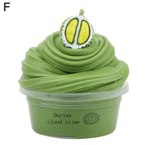 ZTGD 60 ml Slime de mantequilla no pegajoso con encanto Super suave alivio del estrés juguete de Slime de fruta y cereza para niños
