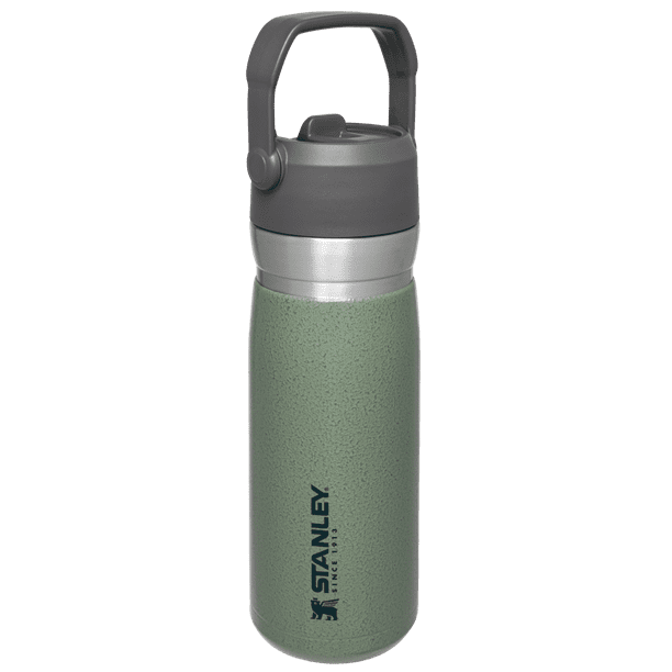 Stanley Go Flip Straw Insulated Water Bottle 22oz Hammertone Green