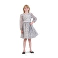 thumbnail image 3 of Kensie Girl Long Sleeve Holiday Dress, Sizes 4-16, 3 of 5
