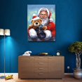 thumbnail image 3 of Pintura de diamante 5D TUNC disfraz de Papá Noel y oso 12.0 x 16.0 in, 3 of 5