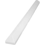 Traffic Safety Store 6' Recycled Plastic Commercial Parking Blocks, White