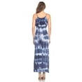 thumbnail image 4 of White Mark Robe Maxi Superposée Teinture sur Nœuds Kalea pour Femme, 4 of 5
